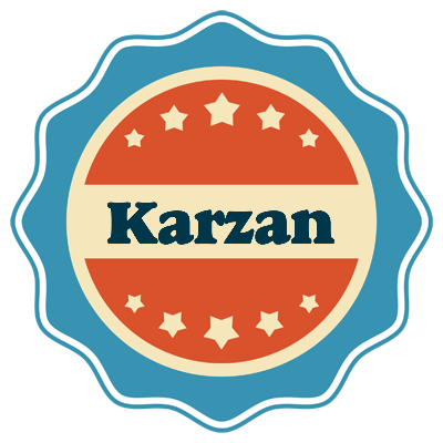 Karzan labels logo