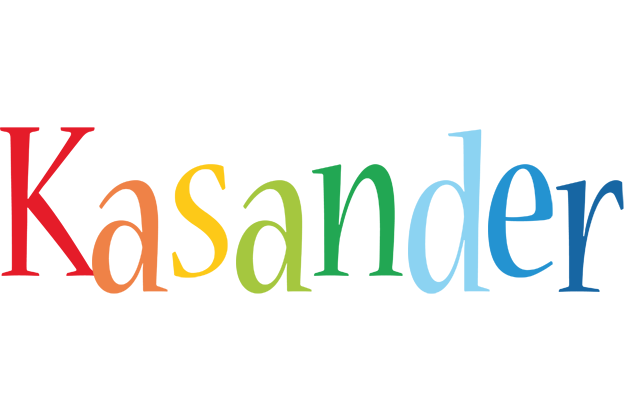 Kasander birthday logo