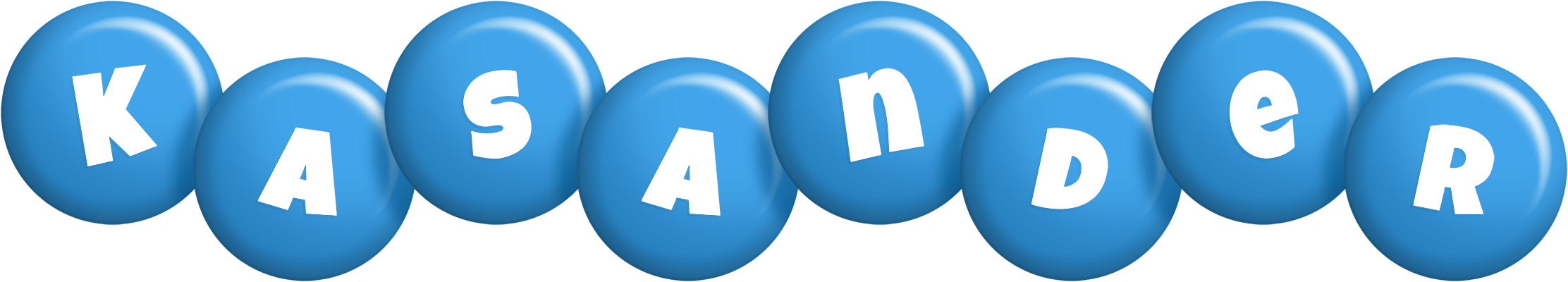 Kasander candy-blue logo