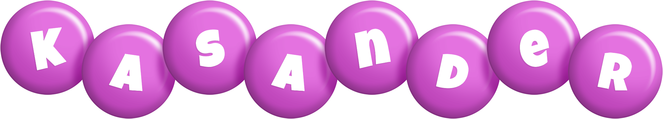 Kasander candy-purple logo