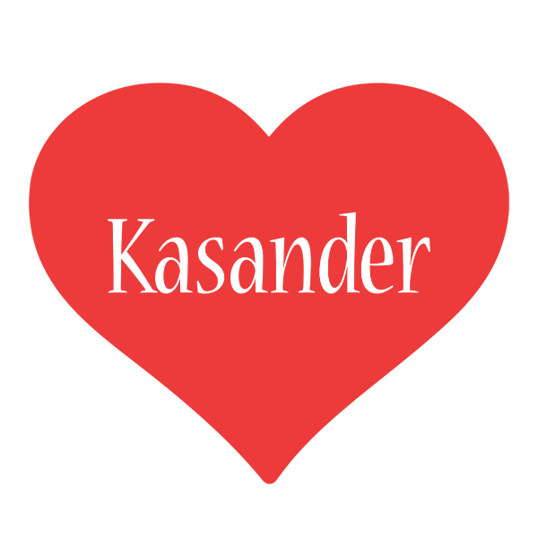 Kasander love logo