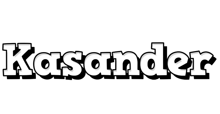 Kasander snowing logo