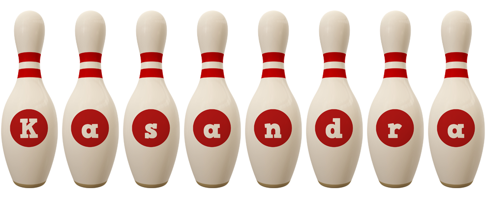 Kasandra bowling-pin logo