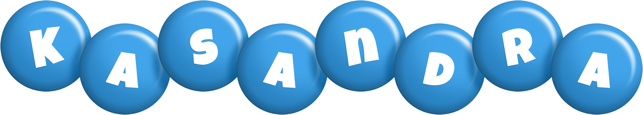 Kasandra candy-blue logo