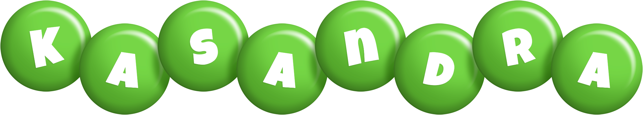 Kasandra candy-green logo