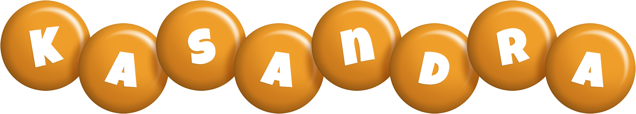 Kasandra candy-orange logo