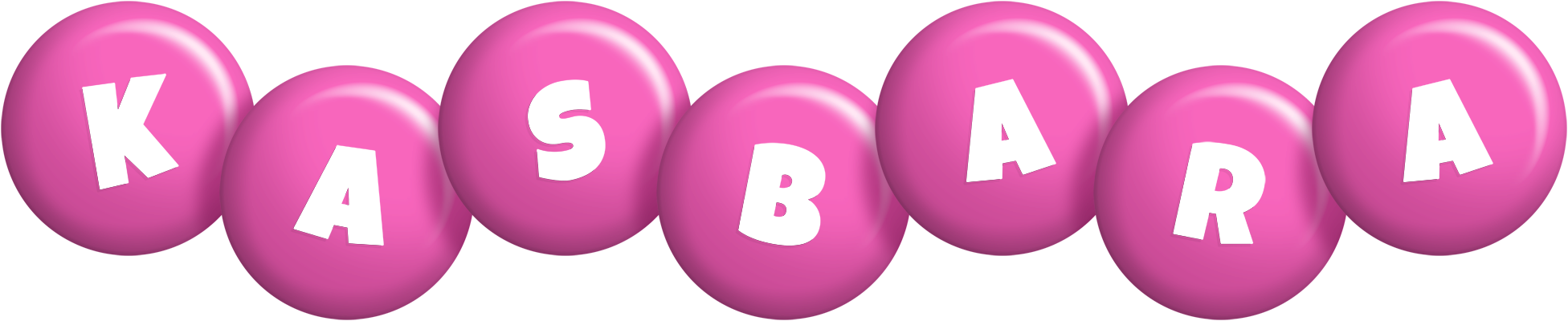 Kasbara candy-pink logo