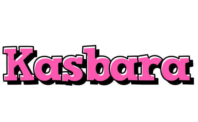Kasbara girlish logo