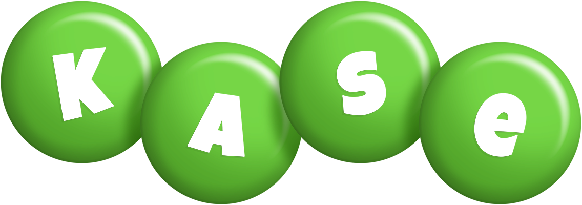 Kase candy-green logo