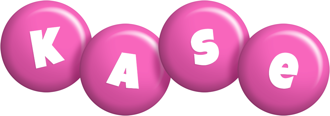 Kase candy-pink logo