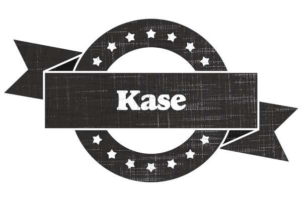 Kase grunge logo