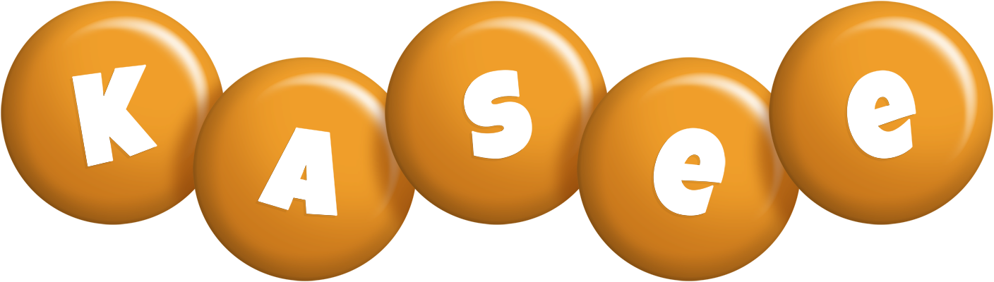 Kasee candy-orange logo