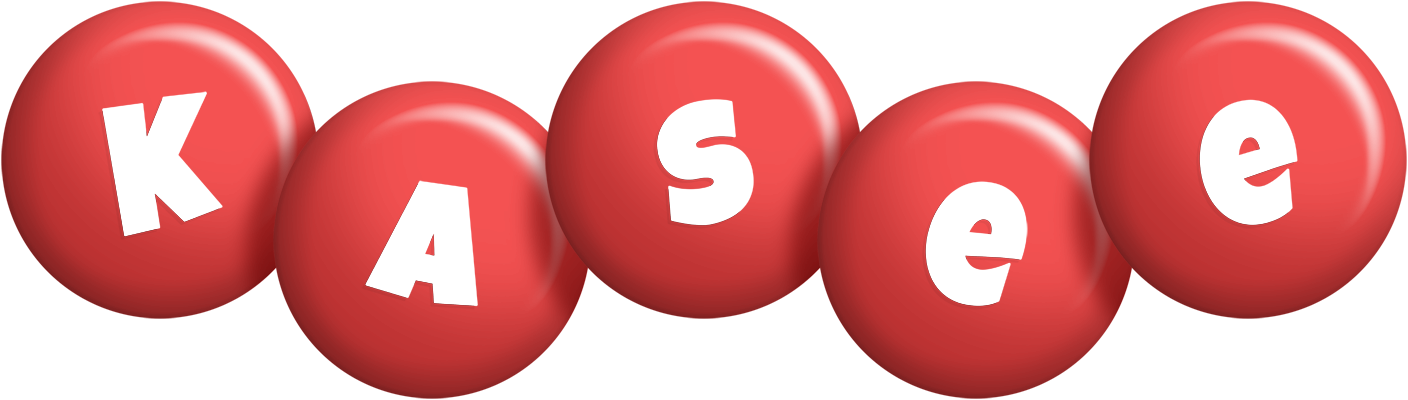 Kasee candy-red logo