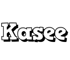 Kasee snowing logo