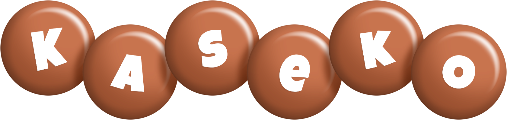 Kaseko candy-brown logo