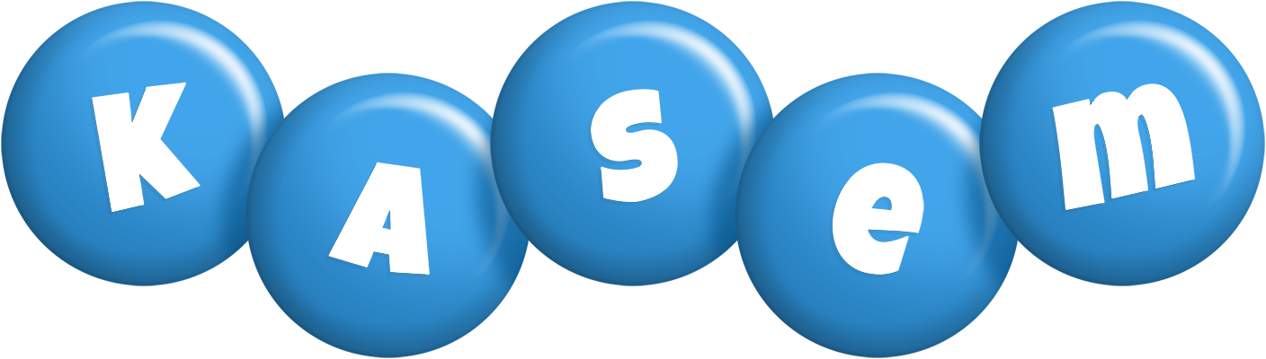 Kasem candy-blue logo