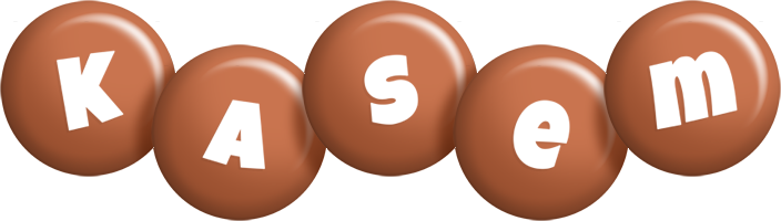 Kasem candy-brown logo