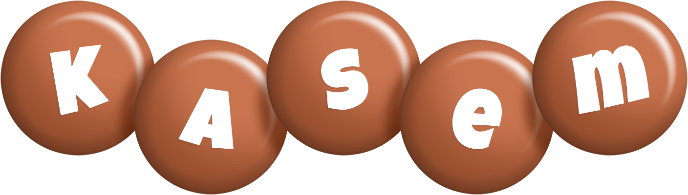 Kasem candy-brown logo