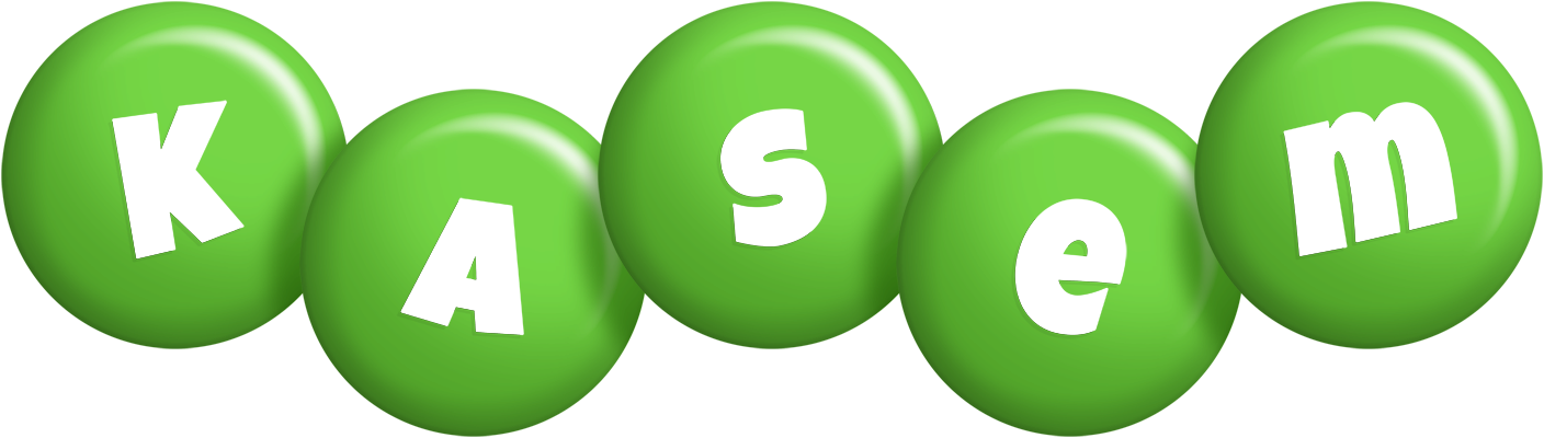 Kasem candy-green logo