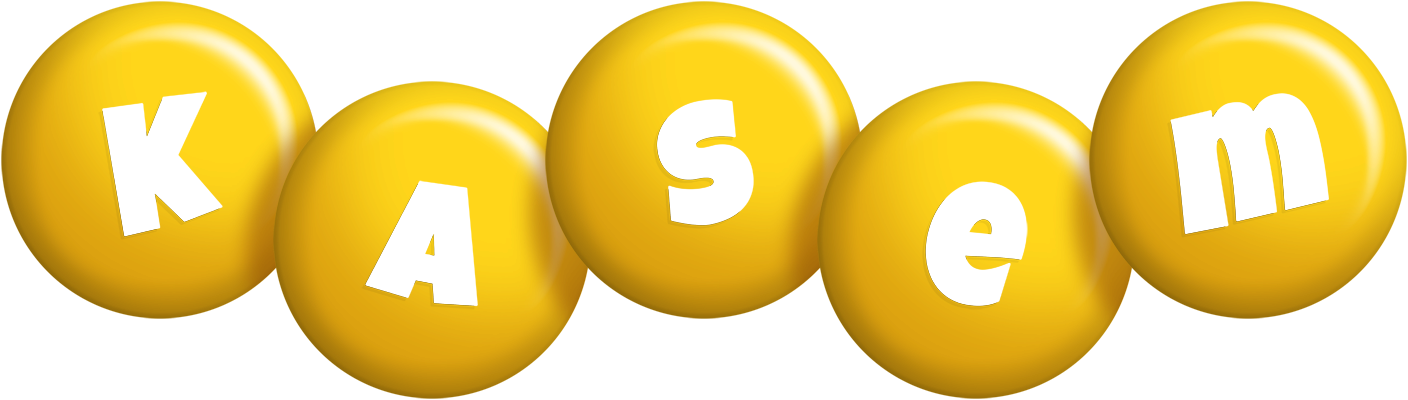 Kasem candy-yellow logo