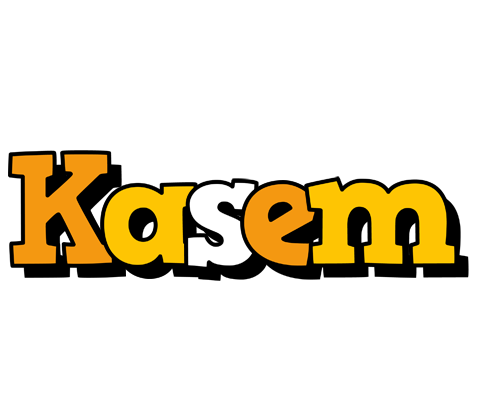 Kasem cartoon logo