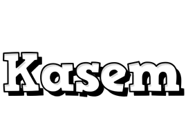 Kasem snowing logo