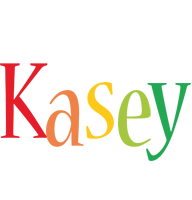 Kasey birthday logo