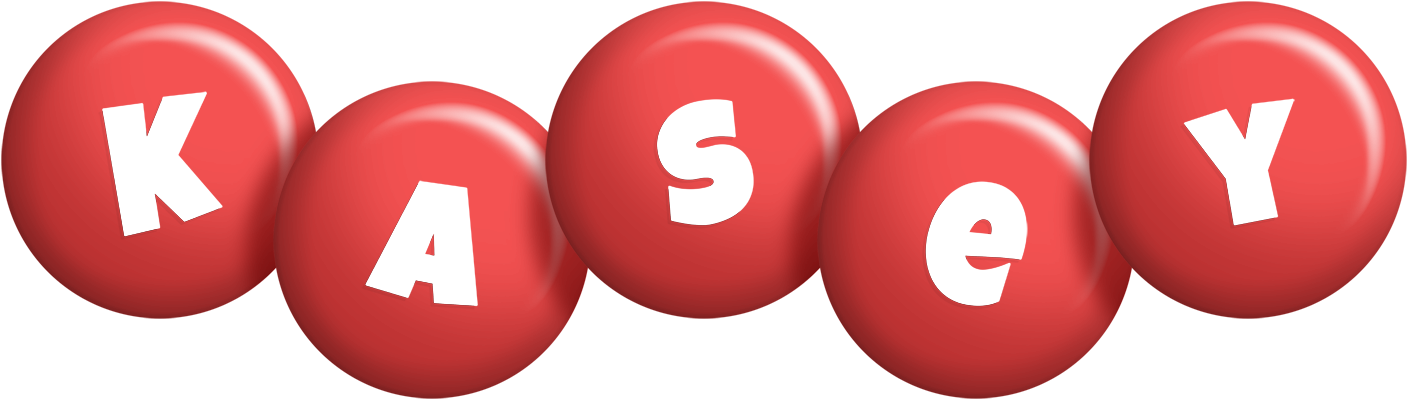 Kasey candy-red logo