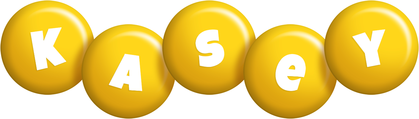 Kasey candy-yellow logo