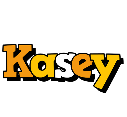 Kasey cartoon logo