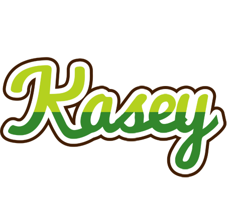 Kasey golfing logo