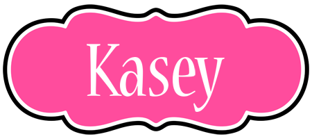 Kasey invitation logo