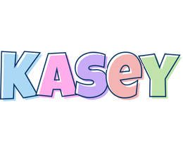 Kasey pastel logo