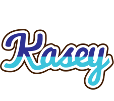 Kasey raining logo