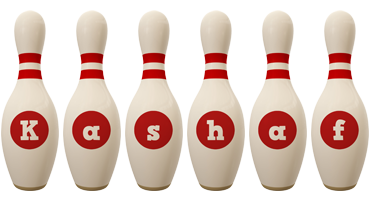 Kashaf bowling-pin logo