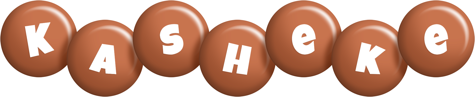 Kasheke candy-brown logo