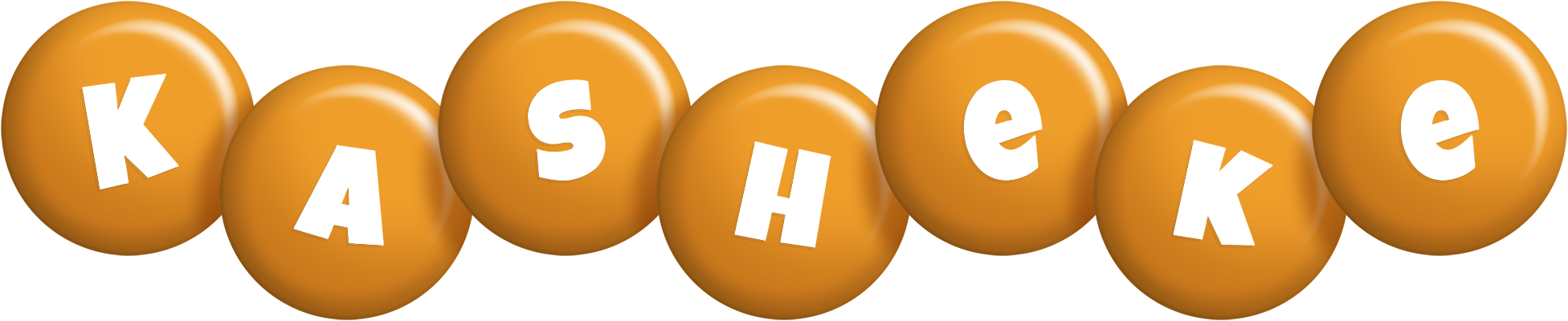 Kasheke candy-orange logo