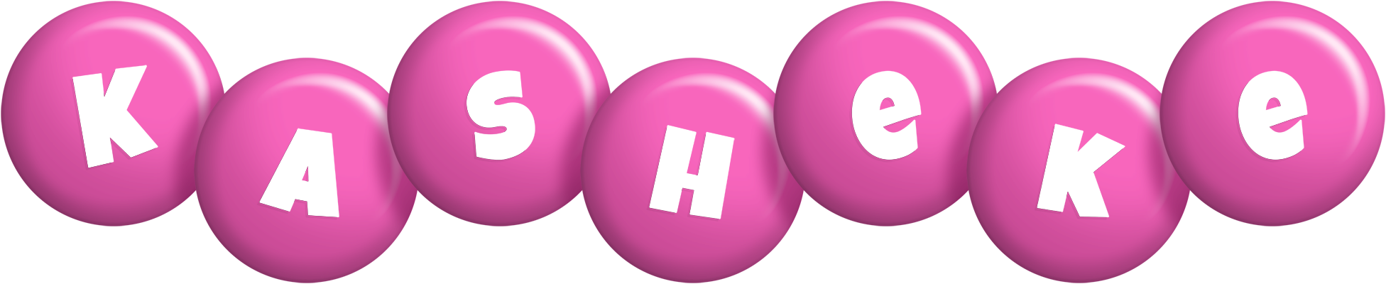 Kasheke candy-pink logo