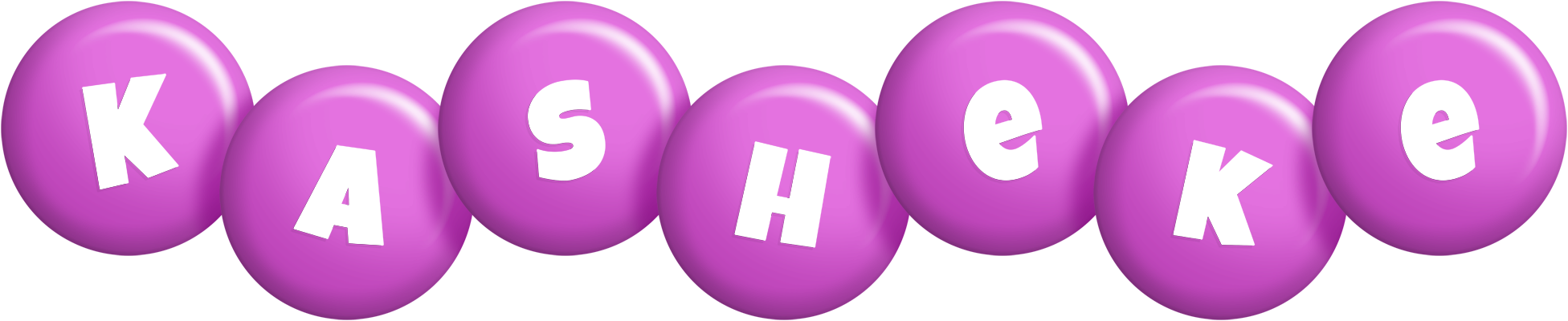 Kasheke candy-purple logo