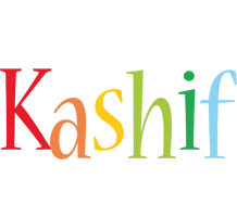 Kashif birthday logo