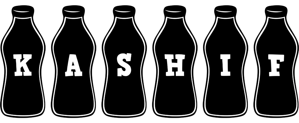 Kashif bottle logo