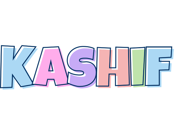 Kashif pastel logo