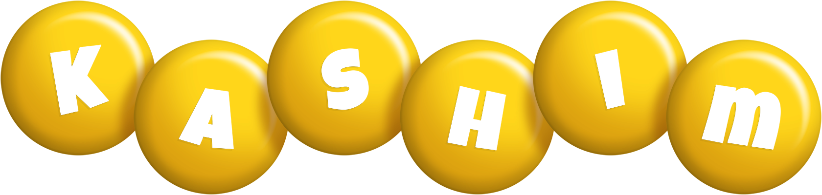 Kashim candy-yellow logo