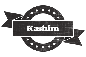 Kashim grunge logo