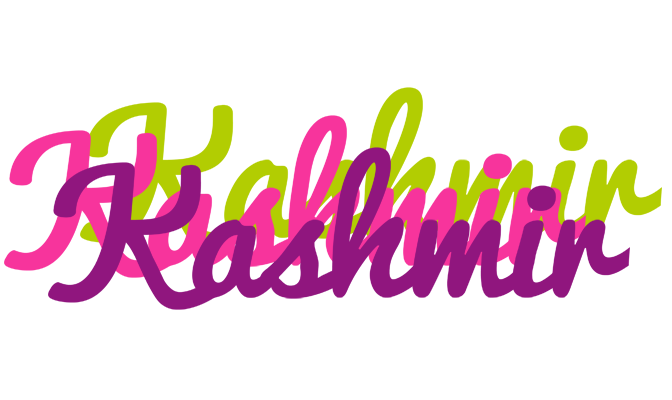 Kashmir flowers logo