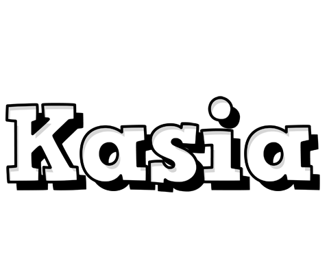Kasia snowing logo