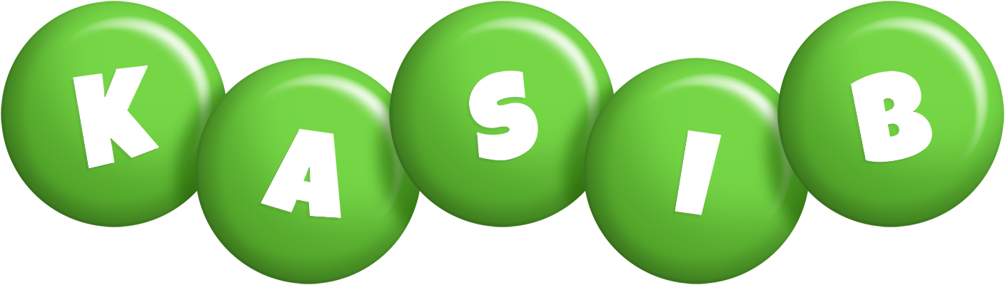 Kasib candy-green logo