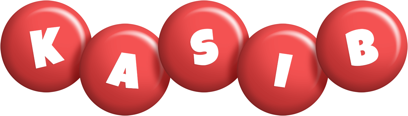 Kasib candy-red logo