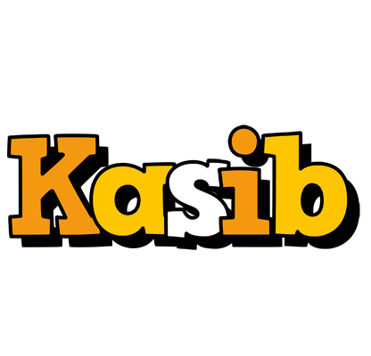 Kasib cartoon logo