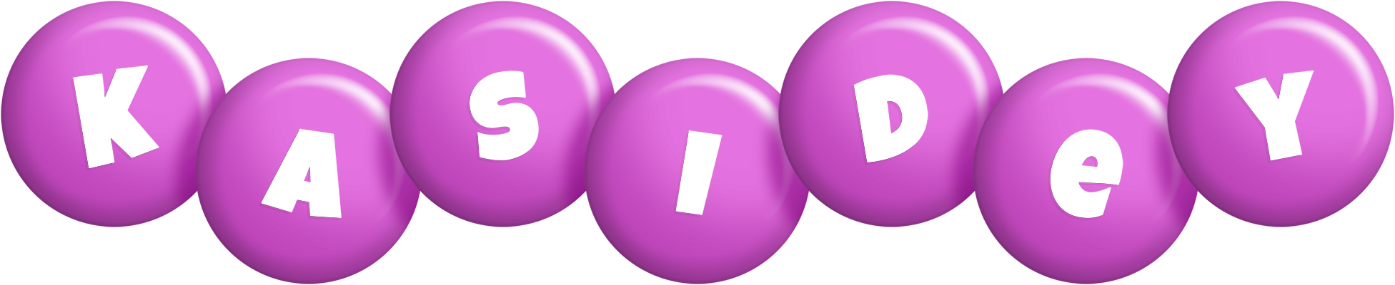 Kasidey candy-purple logo